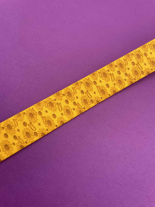 Collier biothane pour chien motif Gaïa