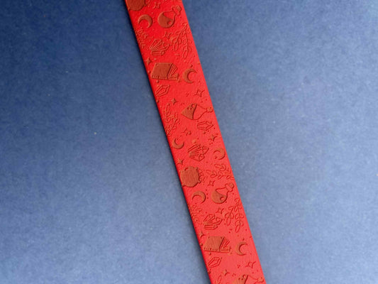 Collier biothane pour chien motif Cours de potion