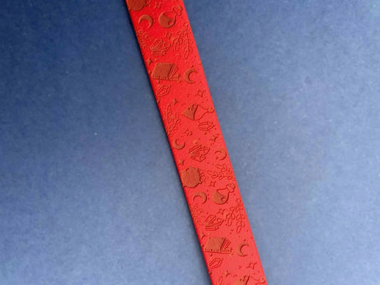 Collier biothane pour chien motif Cours de potion Ocaria et Compagnie