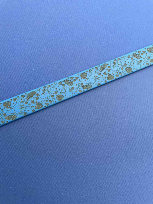 Collier biothane pour chien motif Droudrou Ocaria et Compagnie