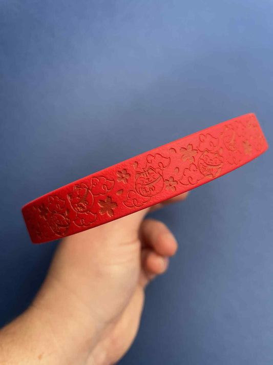 Licol pour cheval motif Maneki Neko