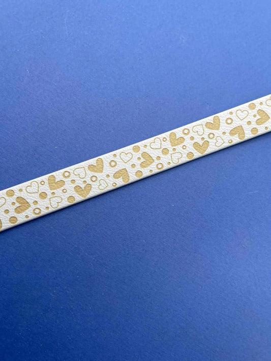 Collier biothane pour chien motif Valentin Ocaria et Compagnie