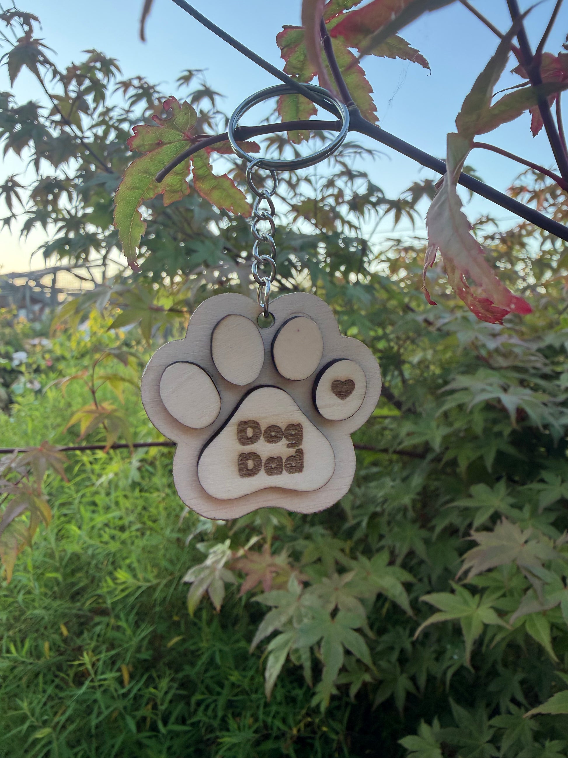 Porte clé dog dad 2