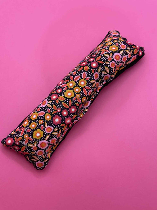 Jardin fleuri noir Extra Doudou jouet pour chat à la valérianne