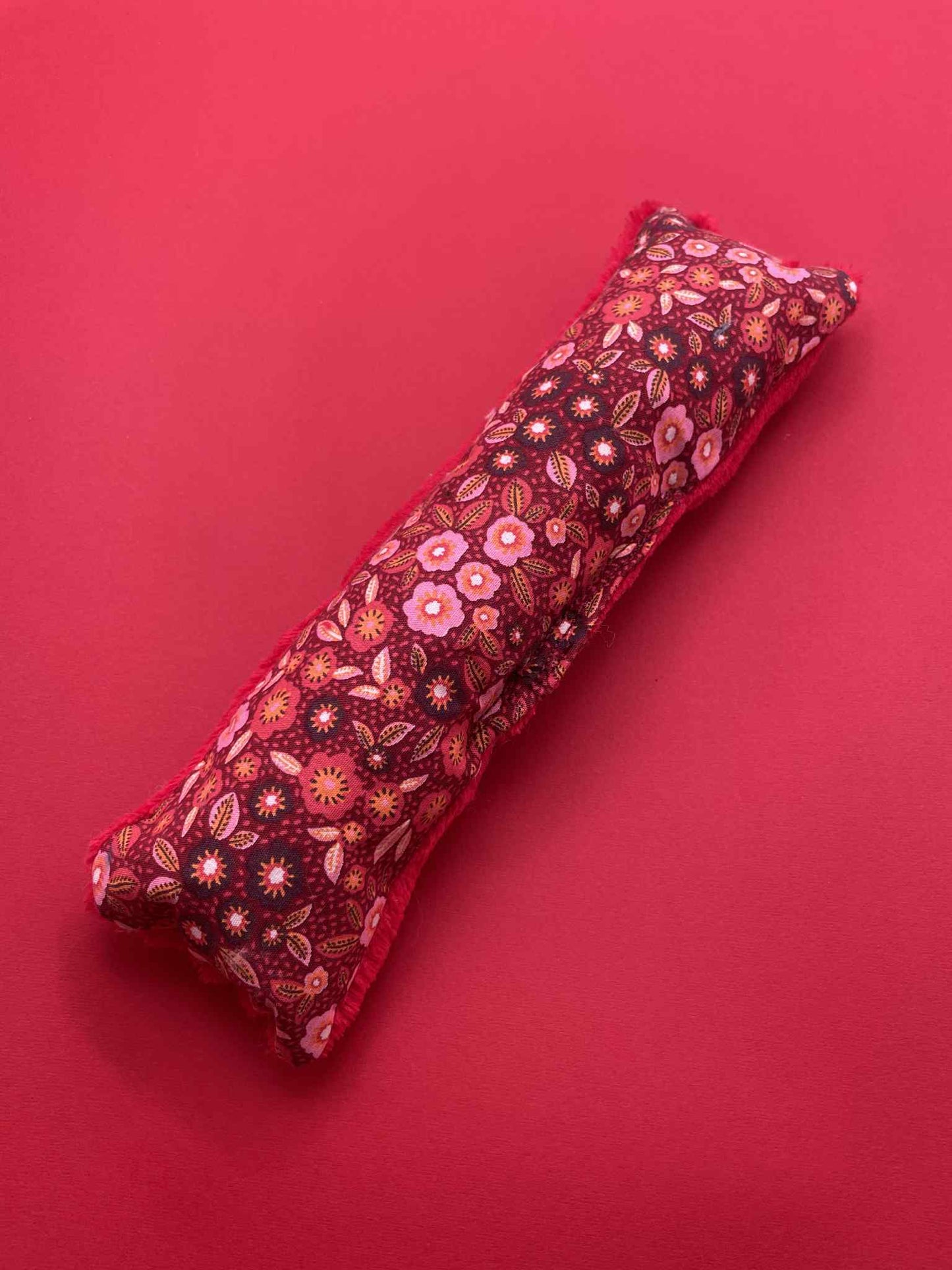 Jardin fleuri rouge Extra Doudou jouet pour chat à la valérianne