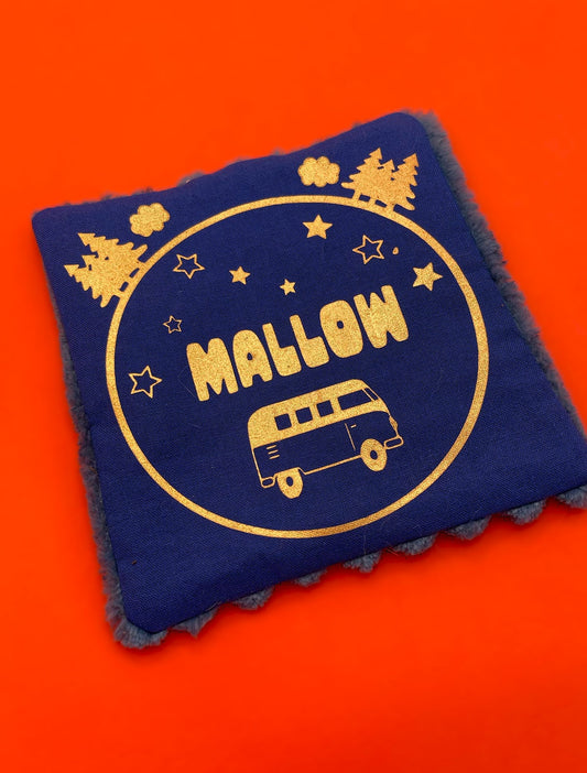 Carré crispy personnalisable jouet pour chat Van Life